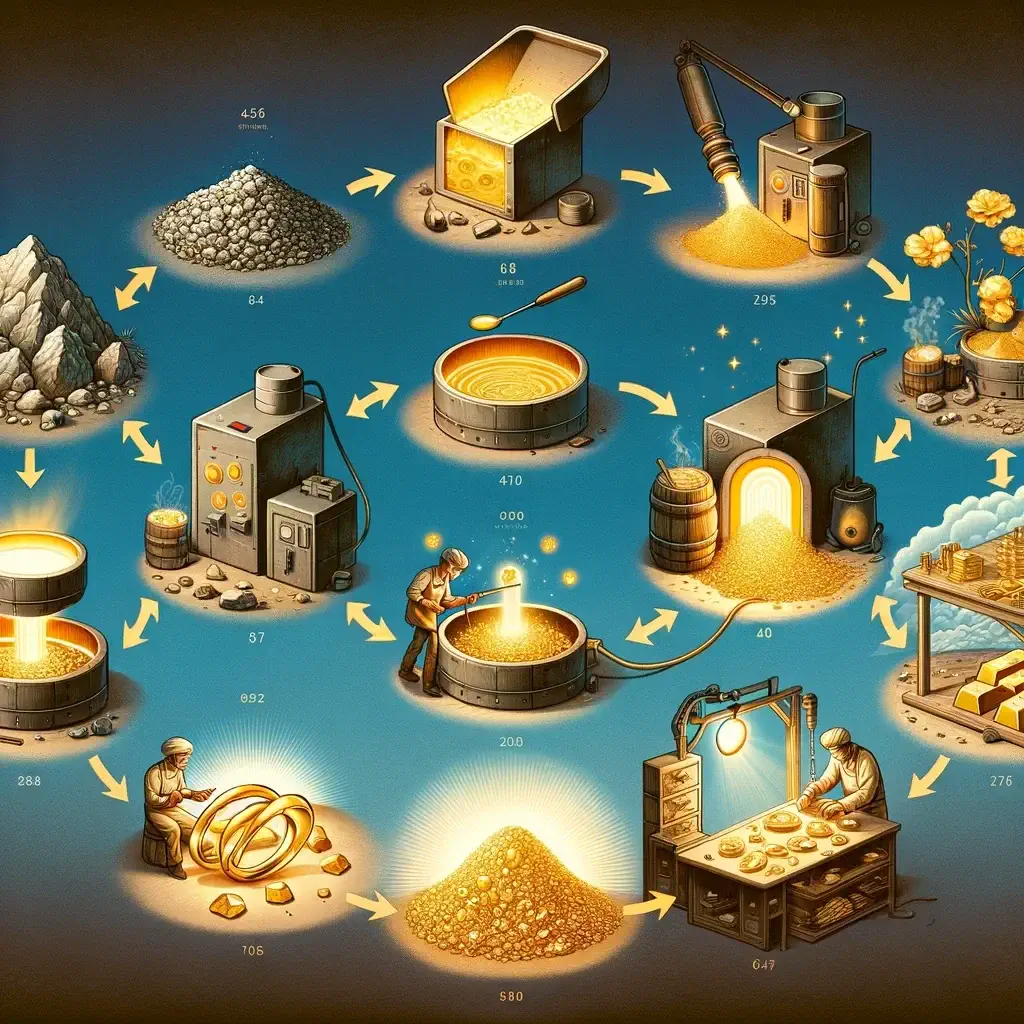 Vlastnosti a zpracování zlata