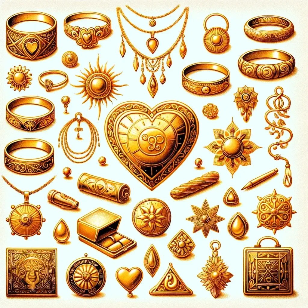 Zlato a jeho symbolika ve špercích